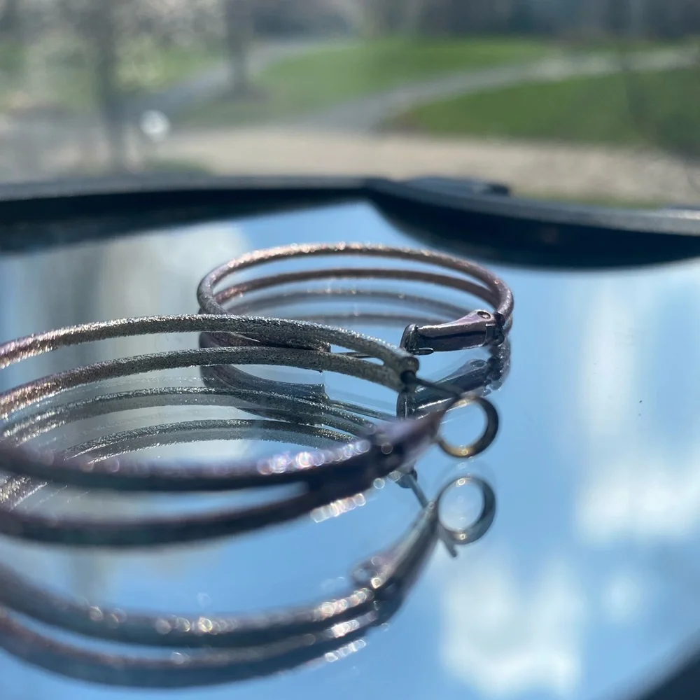 Hoop earrings - Picture 7 of 12